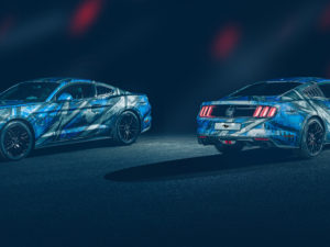 Wrap design Ford Mustang