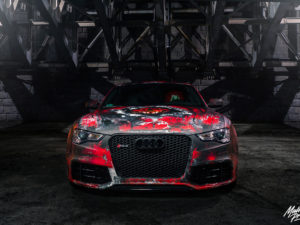 Projekt oklejenia Audi RS5
