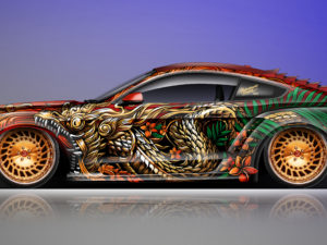 Projekt oklejenia Ford Mustang
