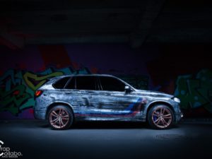 Projekt oklejenia BMW X5M