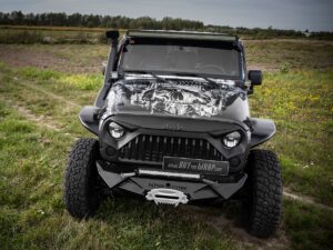 Jeep Wrangler projekt oklejenia