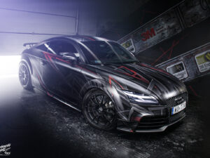 Projekt oklejenia Audi TT RS ponad 600 koni !