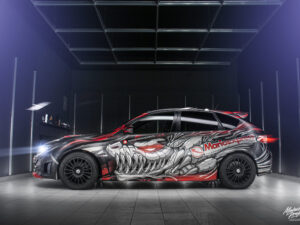 Projekt oklejenia Subaru Impreza Wrx Sti 800hp