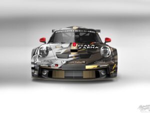 Porsche GT3 Cup wrap design.