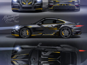Porsche 911 turbo S wrap design