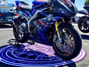 Triumph Daytona wrap design.