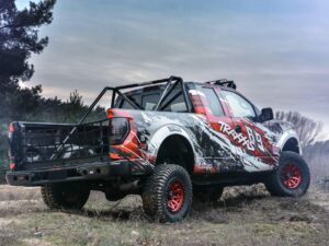 Ford F150 racing wrap design